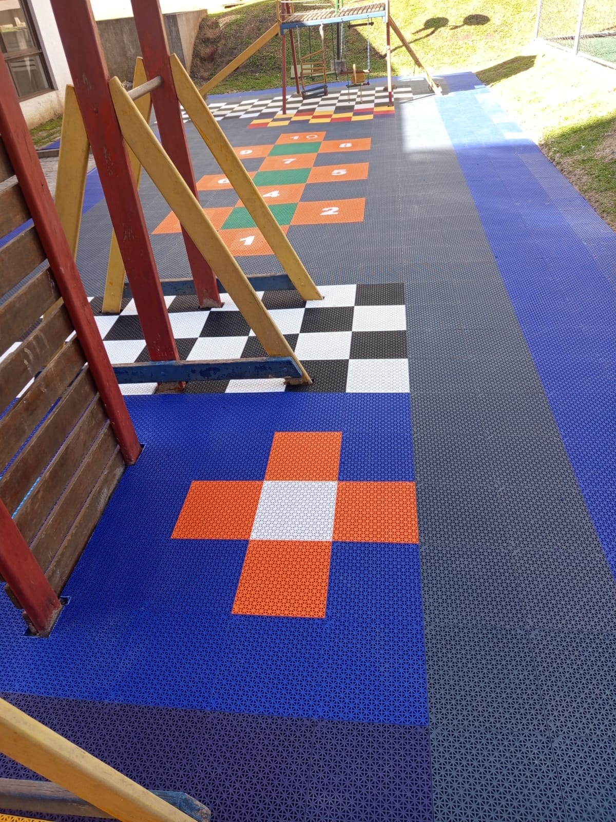 Espaço infantil colorido